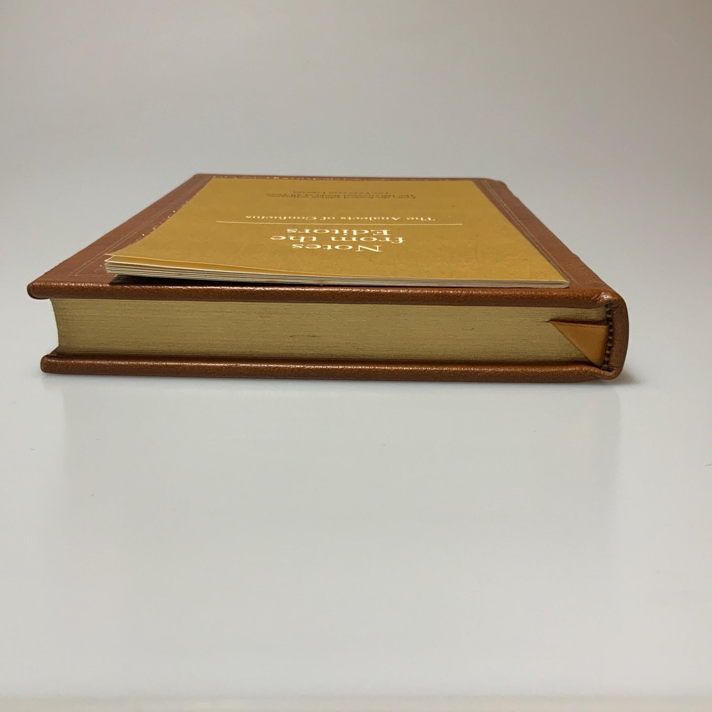 Franklin Mint Library: The Analects of Confucius Limited Edition Genuine Leather MINT condition