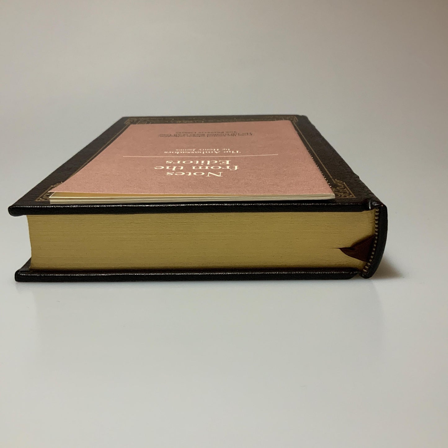 Franklin Mint Library: The Ambassadors by Henry James Limited Edition Genuine Leather MINT condition