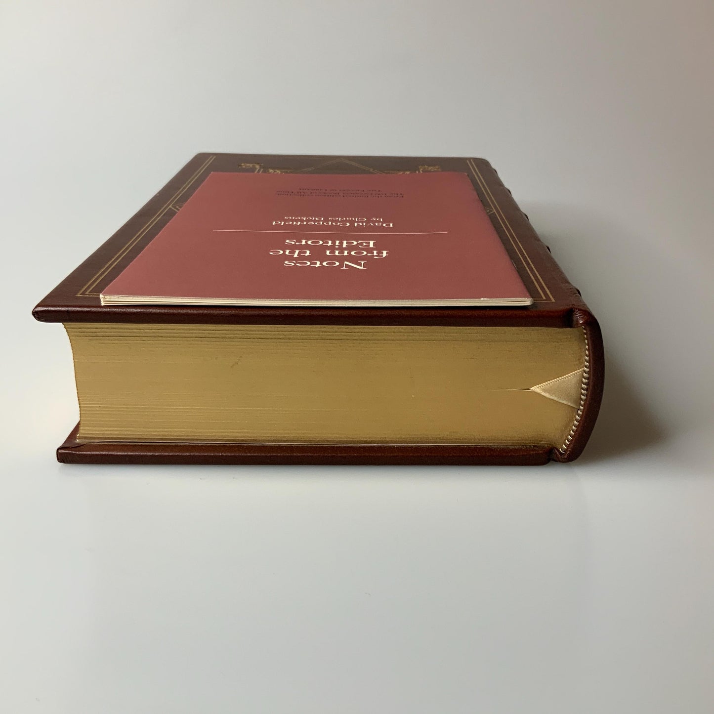 Franklin Mint Library: David Copperfield by Charles Dickens Limited Edition Genuine Leather MINT condition, 100 Greatest Books