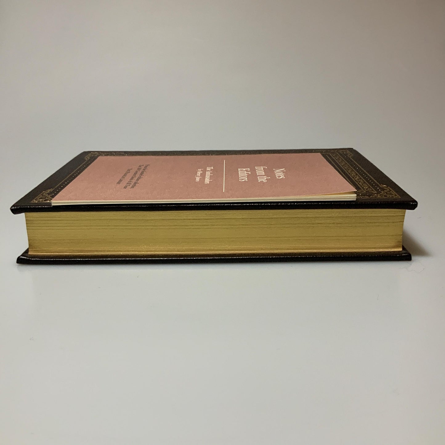 Franklin Mint Library: The Ambassadors by Henry James Limited Edition Genuine Leather MINT condition