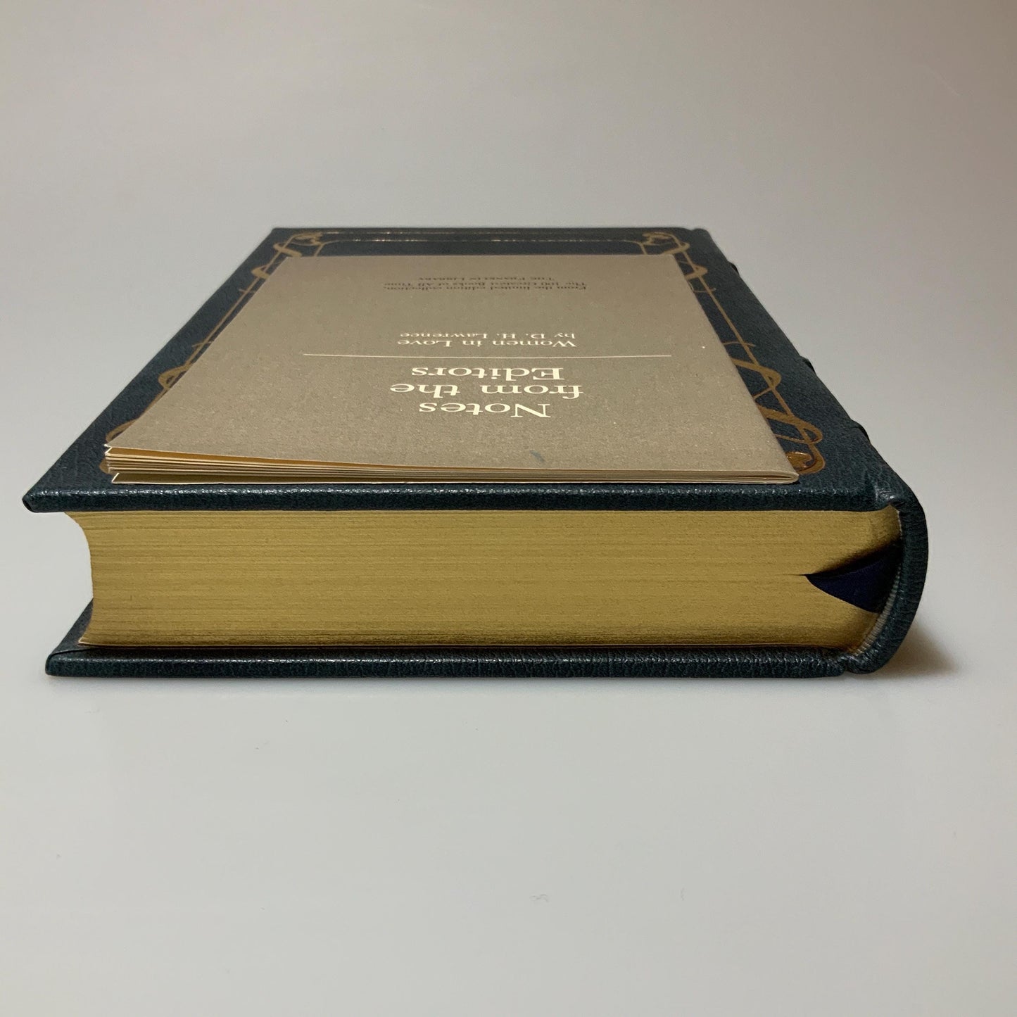 Franklin Mint Library: Women in Love by D.H. Lawrence Limited Edition Genuine Leather MINT condition