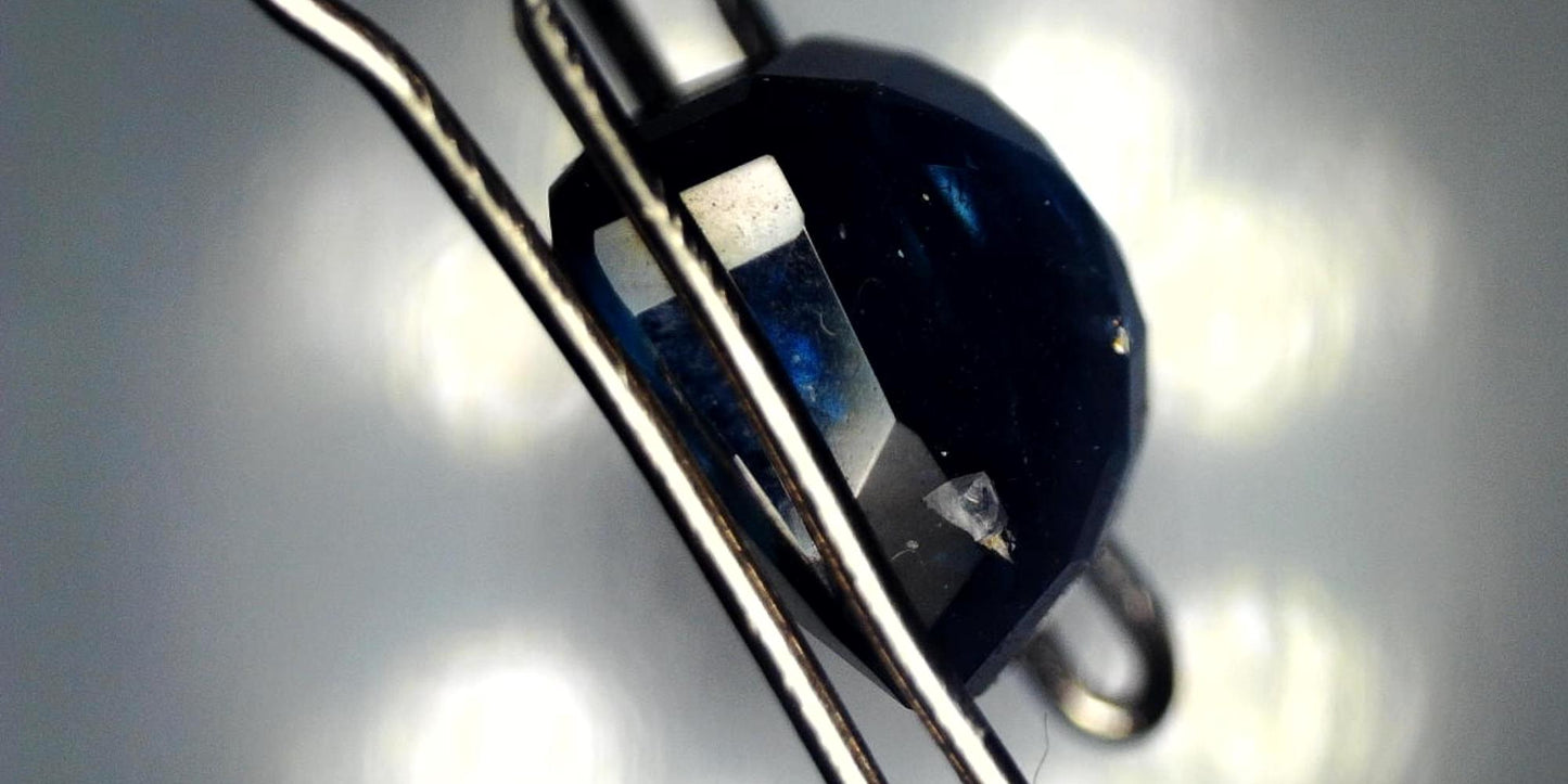 Sapphire GIA-Certified 3.39ct Cushion Heated Transparent Blue Natural Sapphire: GIA Report #5202530945
