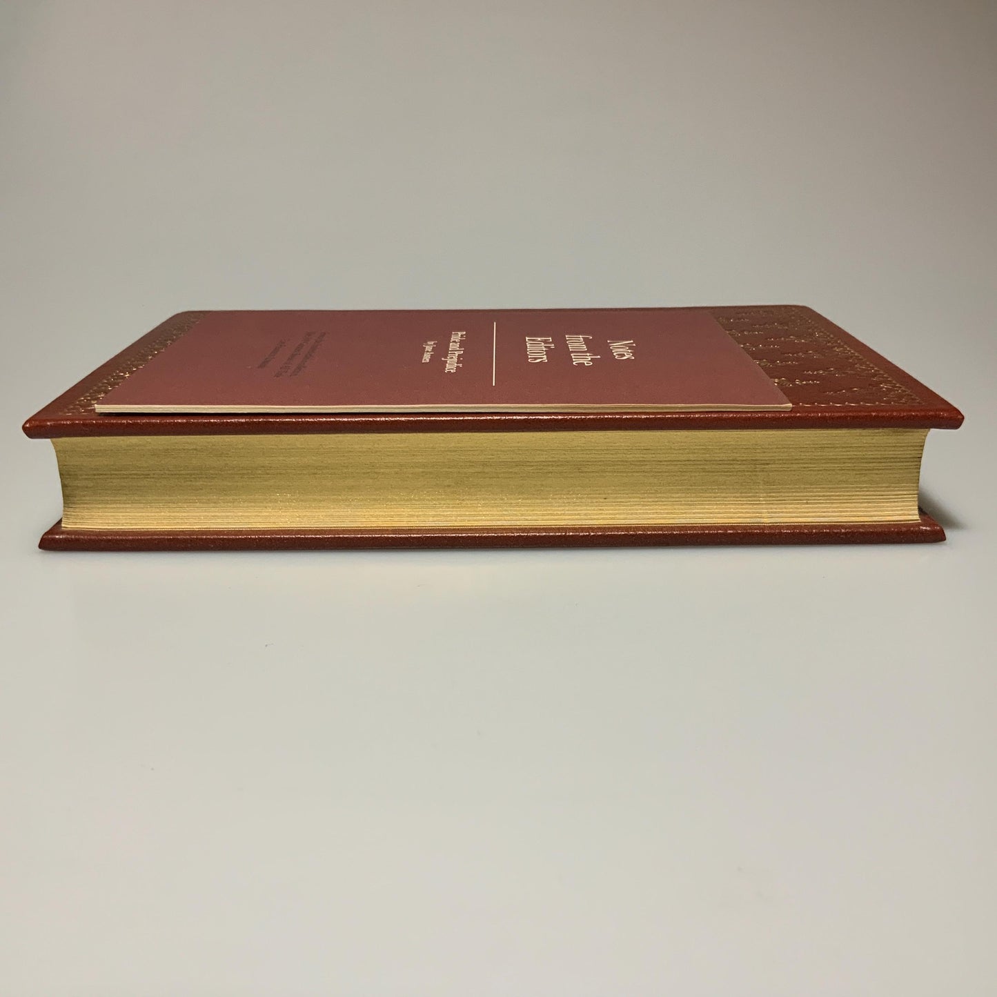 Franklin Mint Library: Pride and Prejudice by Jane Austen Limited Edition Genuine Leather MINT condition