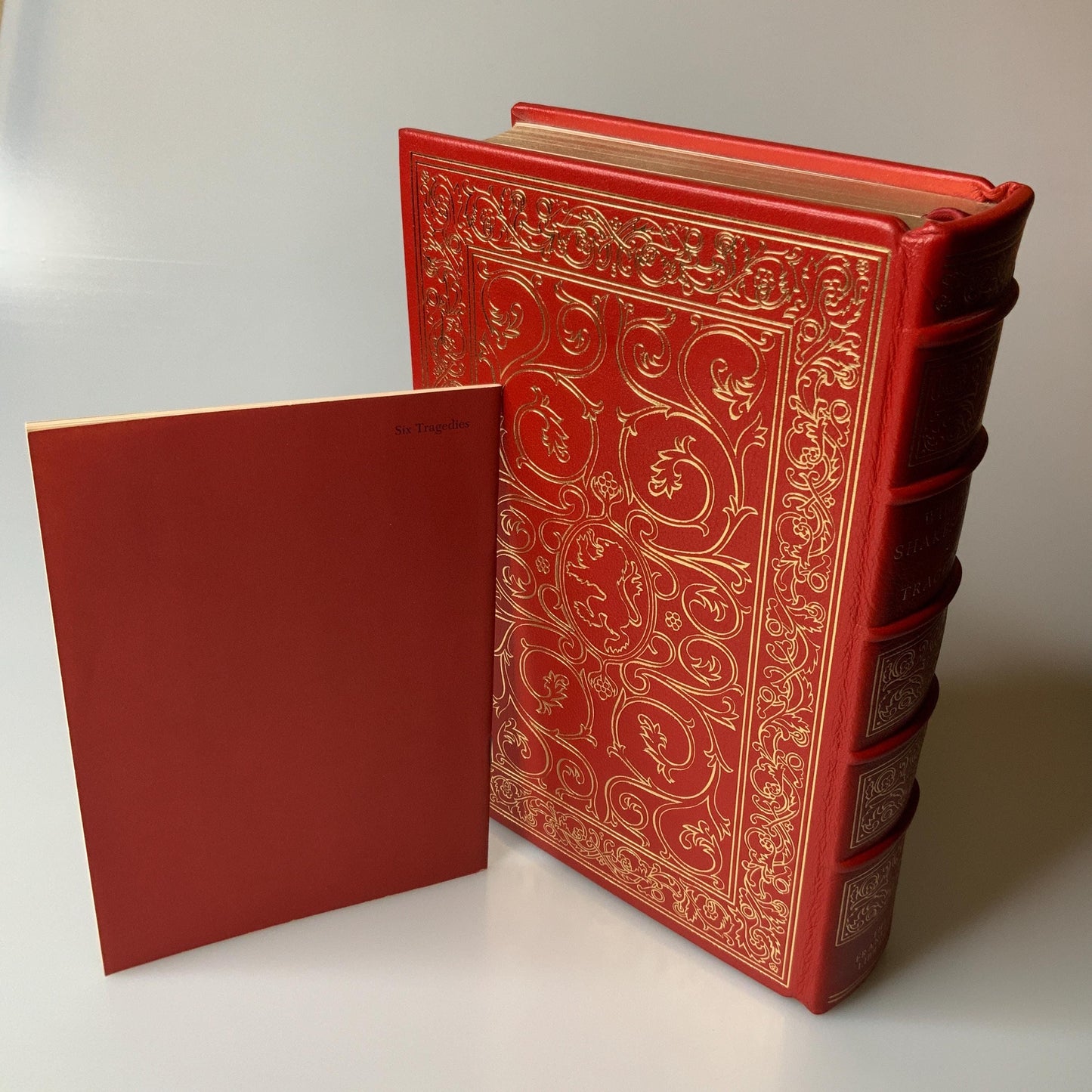 Franklin Mint Library: Six Tragedies by William Shakespeare Limited Edition Genuine Leather MINT condition, 100 Greatest Books