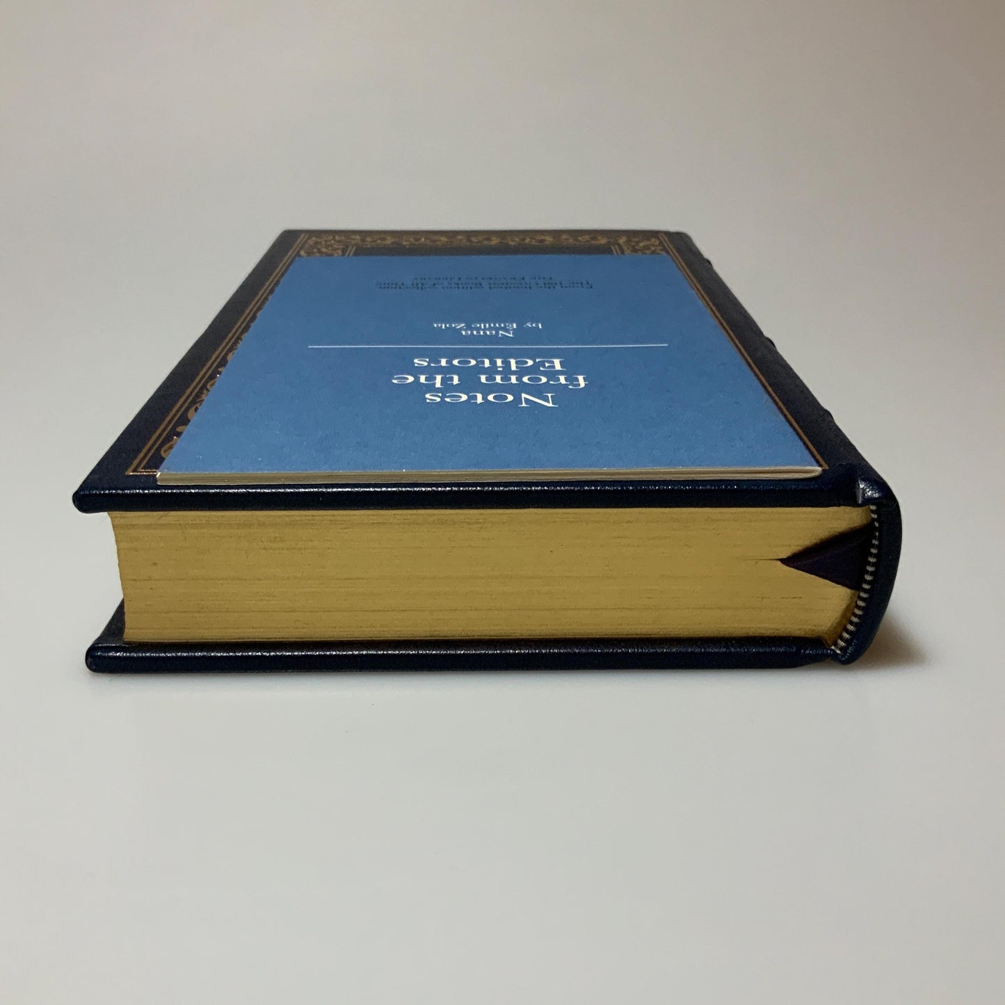 Franklin Mint Library:Nana by Emile Zola Limited Edition Genuine Leather MINT condition