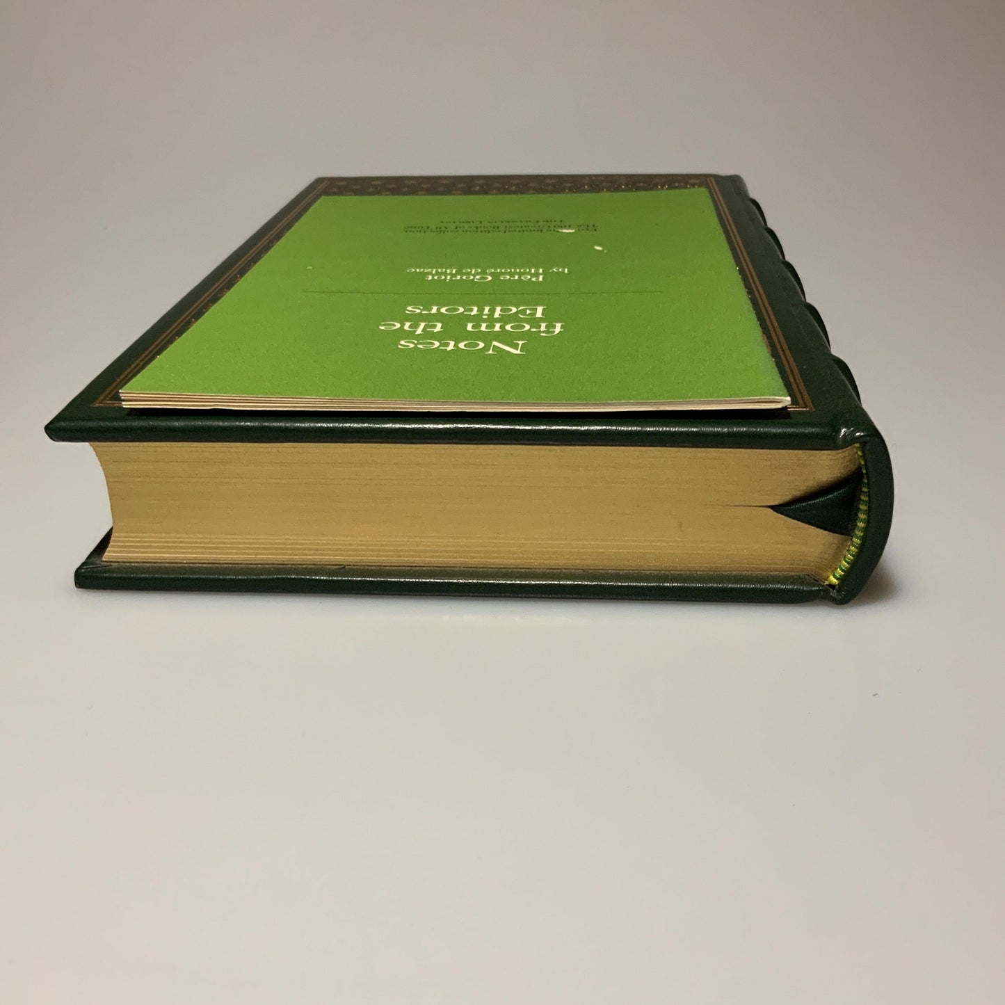 Franklin Mint Library: Pere Goriot by Balzac Limited Edition Genuine Leather MINT condition, 100 Greatest Books