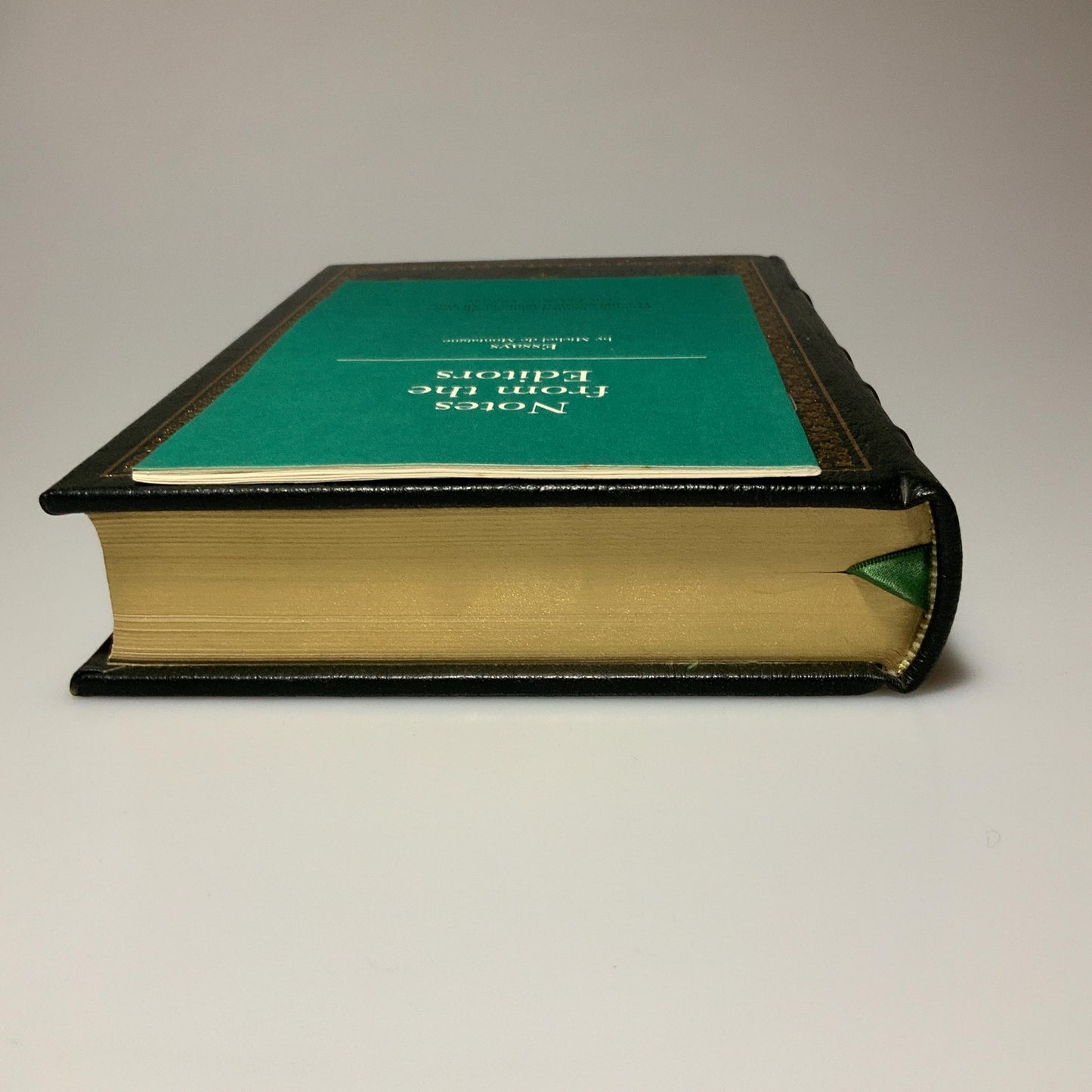 Franklin Mint Library: Essays by Michel de Montagne Limited Edition Genuine Leather MINT condition