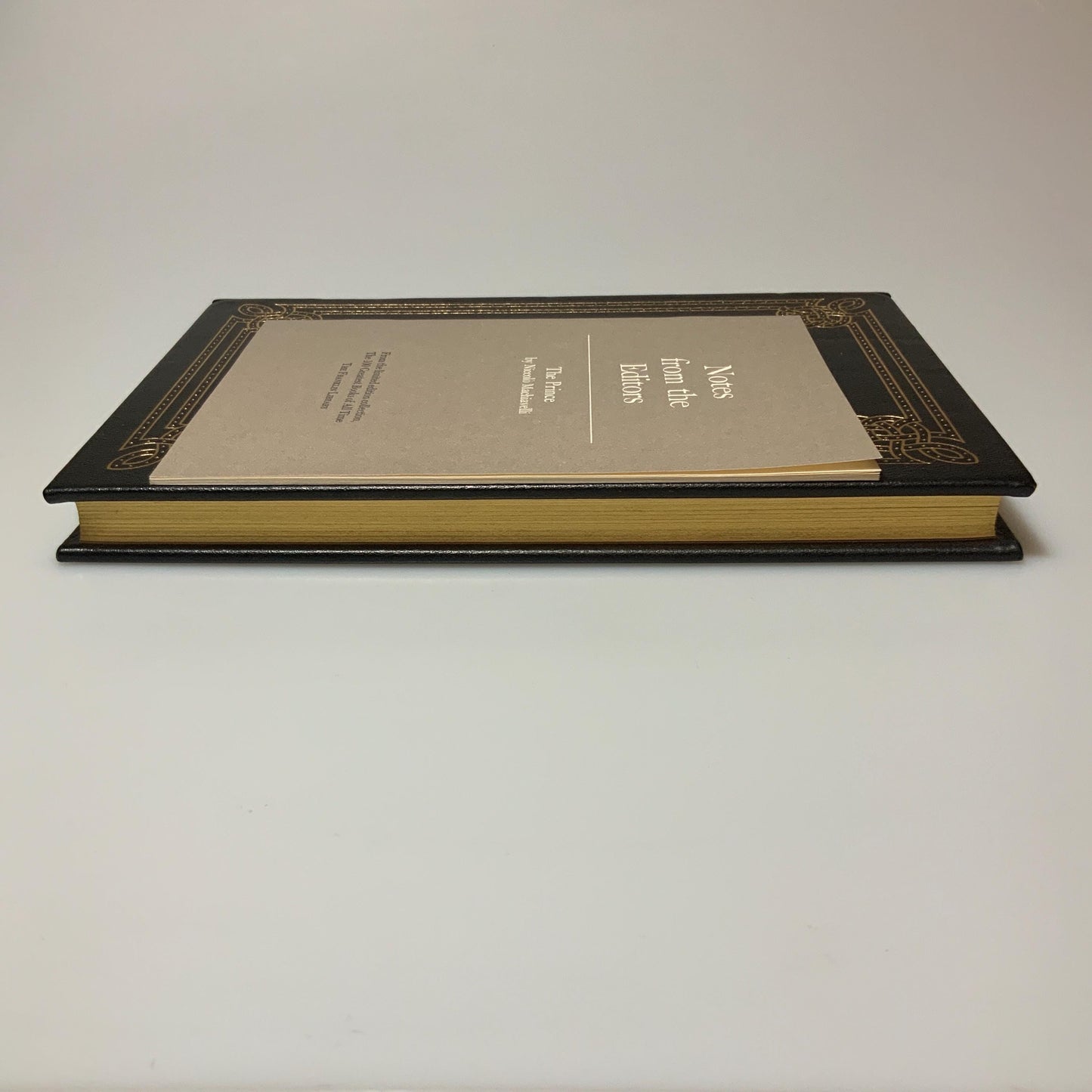 Franklin Mint Library: The prince by Machiavelli Limited Edition Genuine Leather MINT condition