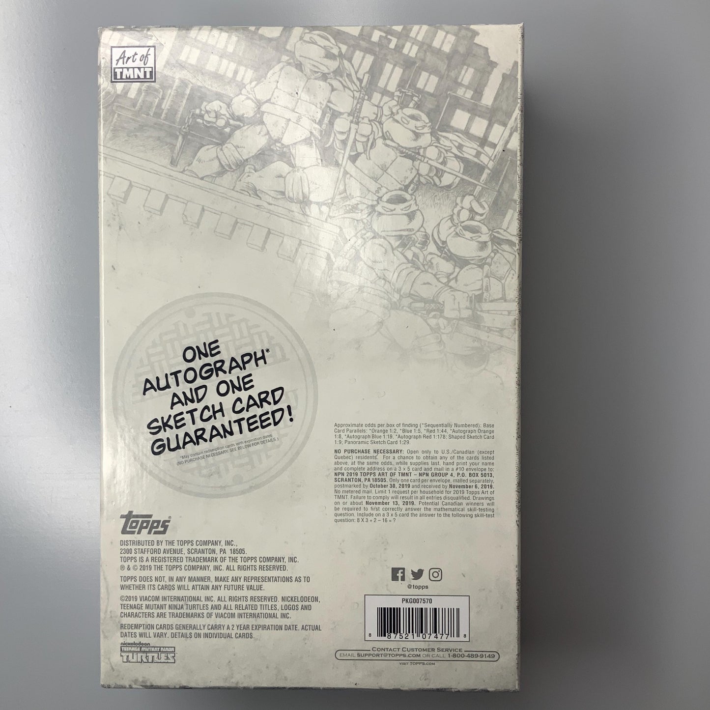 2019 Topps Art of Teenage Mutant Ninja Turtles TMNT 100 Card Base. Auto, sketch or parallel NOT included. Free Shipping Tracking USA & Cad