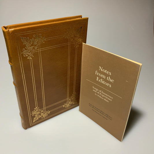 Franklin Mint Library: Songs of Innocence and of Experience by William Blake Limited Edition Genuine Leather MINT condition