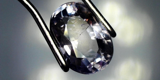 GIA-Certified 1.44ct Oval Transparent Color Change Grayish Purple to Pink Natural Sapphire: GIA Report #2201531316