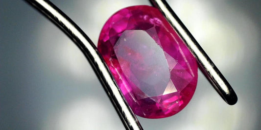 Captivating 0.76ct Oval Transparent Heated Natural Red Ruby: GIA Report #6204534789