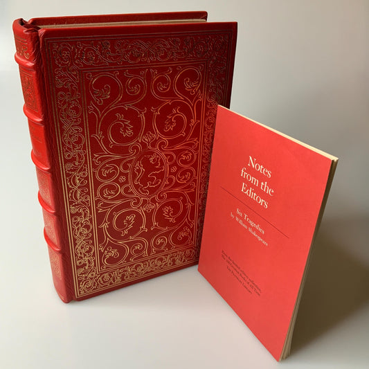 Franklin Mint Library: Six Tragedies by William Shakespeare Limited Edition Genuine Leather MINT condition, 100 Greatest Books