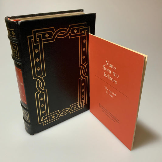 Franklin Mint Library: The Aeneid of Virgil translation of John Dryden Limited Edition Genuine Leather MINT condition