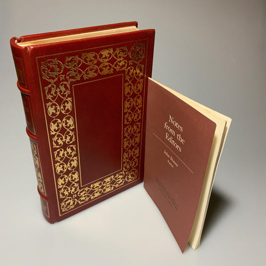 Franklin Mint Library: John Donne Poems Limited Edition Genuine Leather MINT condition