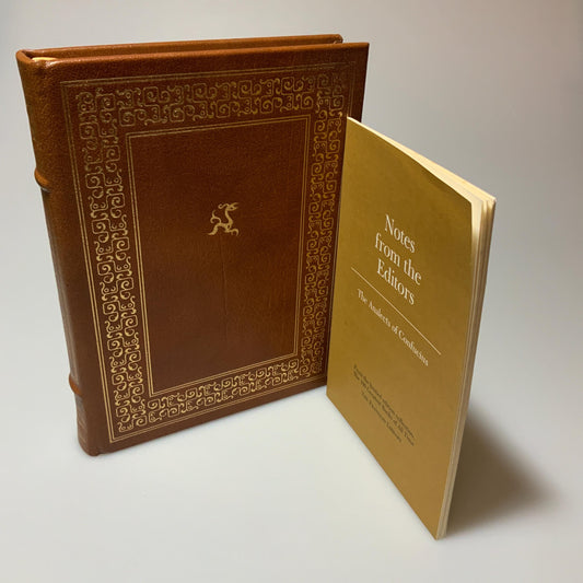 Franklin Mint Library: The Analects of Confucius Limited Edition Genuine Leather MINT condition