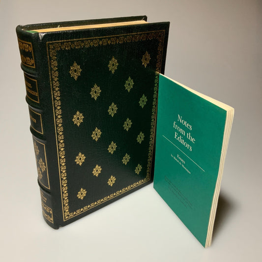 Franklin Mint Library: Essays by Michel de Montagne Limited Edition Genuine Leather MINT condition